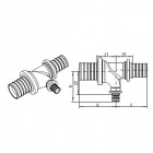 Тройник с повышенным сопротивлением на проходе	32-16-25