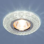Встраиваемый точечный светильник со светодиодной подсветкой 2180 MR16 CL прозрачный Встраиваемый точечный светильник со светодиодной подсветкой 2180 MR16 CL прозрачный