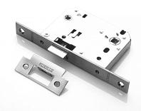 Врезной замок Puerto LB 1070 SN (матовый никель) сантехнический